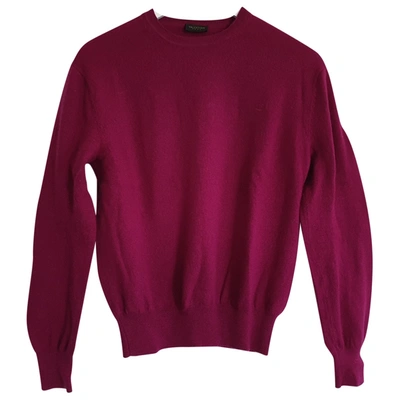 Pre-owned Valentino Wool Jumper In Pink