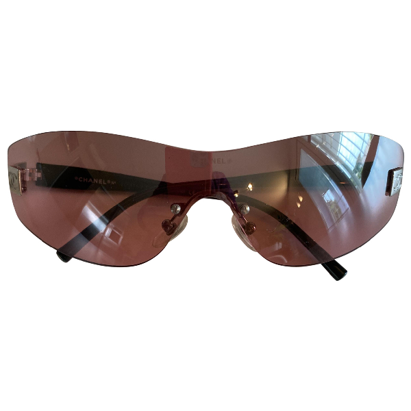 Pre-owned Chanel Pink Sunglasses | ModeSens