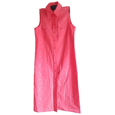 Pre-owned Escada Mid-length Dress In Pink