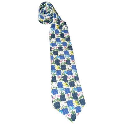Pre-owned Emanuel Ungaro Silk Tie In Multicolour