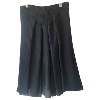 Pre-owned Vanessa Bruno Mid-length Skirt In Black