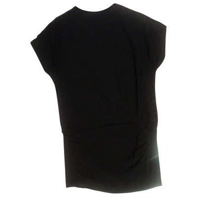 Pre-owned Patrizia Pepe Mini Dress In Black