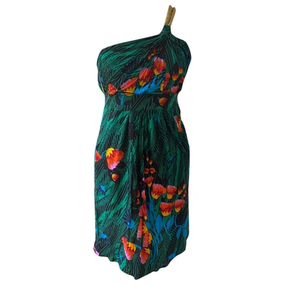 Pre-owned T-bags Multicolour Cotton - Elasthane Dress