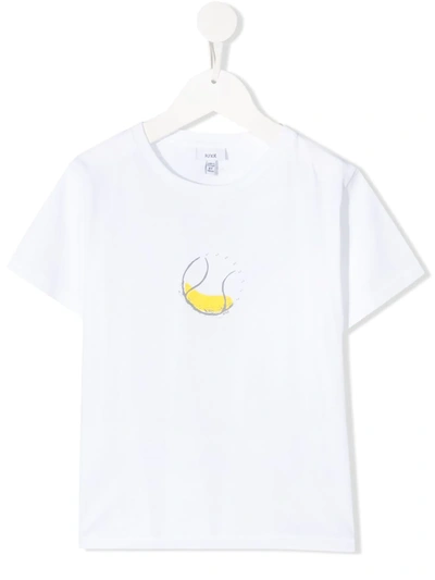 Knot Kids' Tennis T-shirt In White