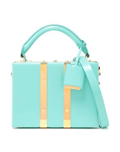 Sophie Hulme Handbags In Turquoise