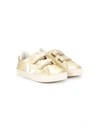 Veja Unisex Esplar Leather Low-top Sneaker - Toddler, Little Kid In Gold