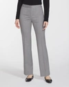 Lafayette 148 Italian Stretch Wool Menswear Pant In Grey