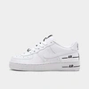 Nike Boys' Little Kids' Air Force 1 Lv8 3 Casual Shoes In White
