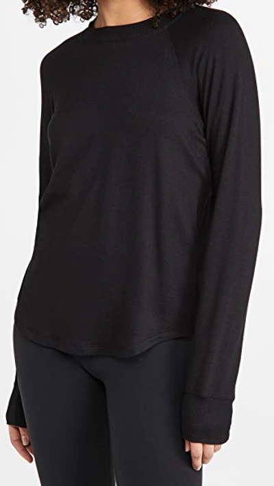 Splits59 Warm Up Pullover Sweatshirt In Black