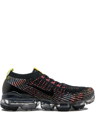 Nike Air Vapormax Flyknit 3 Sneakers In Black