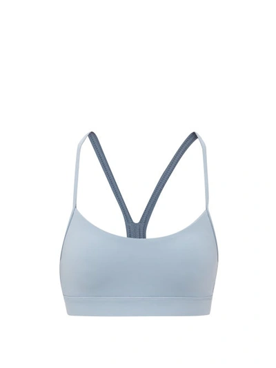 Lululemon Flow Y Nulu Bra Light Support, A-c Cups In Chambray