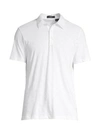 Theory Bron Regular Fit Polo Shirt In White
