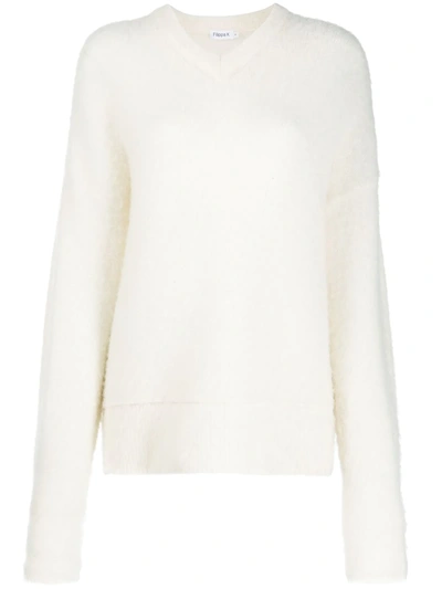 Filippa K Laurel Oversized Jumper In Off White