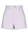 Rag & Bone Denim Shorts In Lilac
