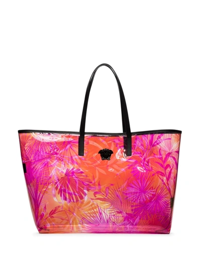 Pink Transparent Tote Bag