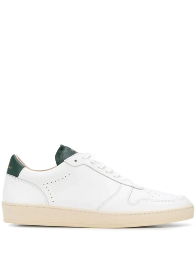 Zespà Low Top Lace-up Sneakers In White