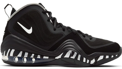 Pre-owned Nike  Air Penny 5 Black Silver In Black/metallic Silver-white