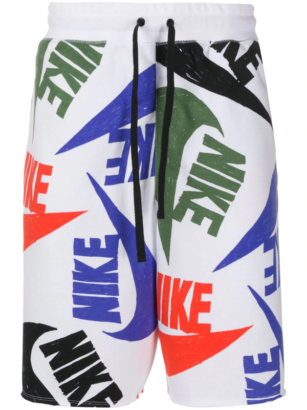 nike logo shorts