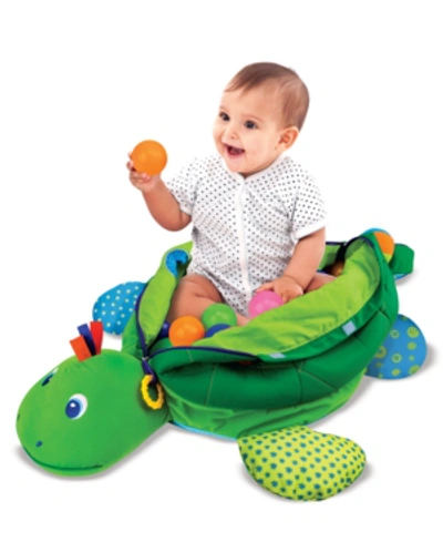 Melissa & Doug Turtle Ball Pit - Ages 9 Months+ In Green/multi