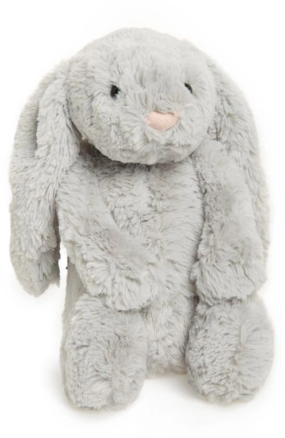 Jellycat Babies' Bashful Bunny Stuffed Animal In Grey
