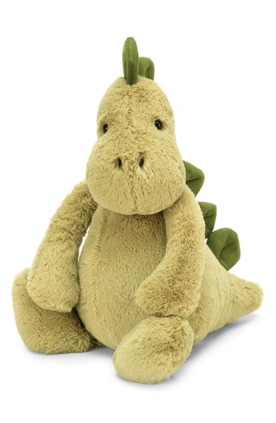 Jellycat Bashful Dino Stuffed Animal In Green