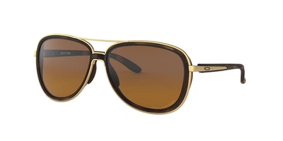 Oakley Split Time Sunglasses In Brown
