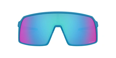 Oakley Sutro Prizm Sapphire Shield Mens Sunglasses Oo9406 940607 37 In Blue