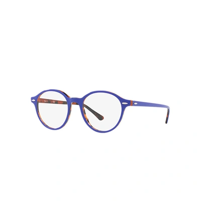 Ray Ban Dean Eyeglasses Violet Frame Clear Lenses Polarized 48-19