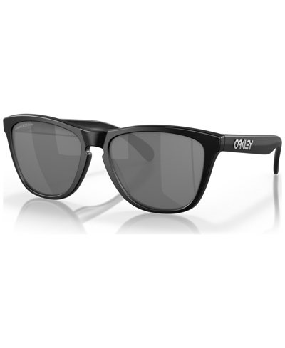 Oakley Men's Low Bridge Fit Polarized Sunglasses, Oo9245 Frogskins 54 In Prizm Black Polarized