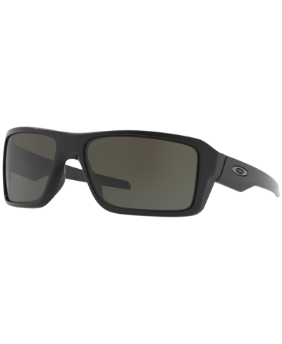 Oakley Double Edge Sunglasses, Oo9380 66 In Dark Grey
