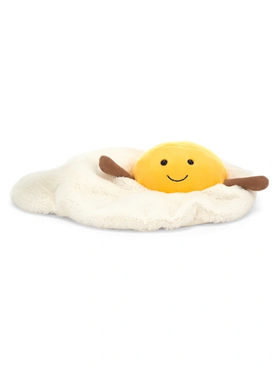 Jellycat Amusable Fried Egg Plush Toy In Yellow