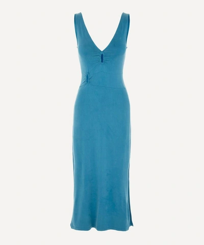 Paloma Wool Nelly Cut-out Dress In Cobalt Blue