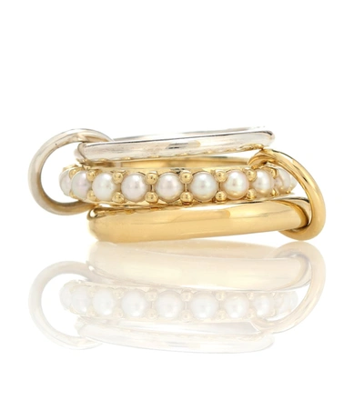 Spinelli Kilcollin Akoya 18kt Gold Ring With Pearls