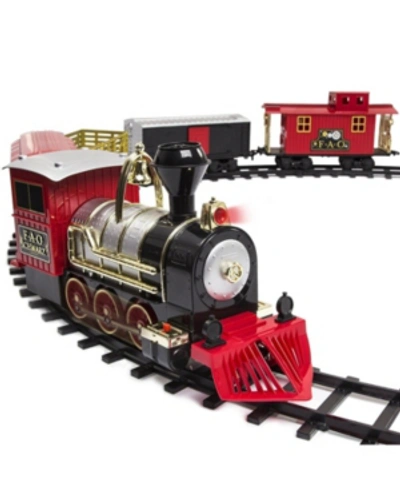 Fao Schwarz Kids' Train Set Motorized With Sound In Multi