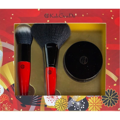 Koh Gen Do Perfect Finish Buffing & Fan Brush, Face Powder (worth $145.00)