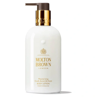 Molton Brown - Mesmerising Oudh Accord & Gold Body Lotion 300ml/10oz In Brown,gold Tone