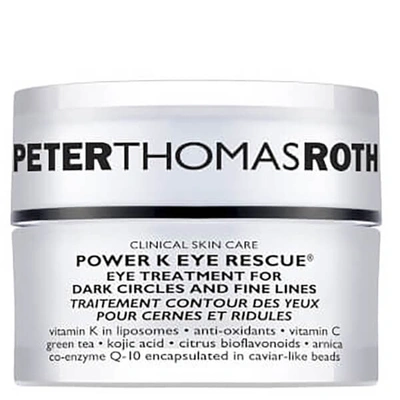 Peter Thomas Roth Power K Eye Rescue Eye Treatment For Dark Circles-fine Lines 15ml