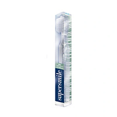 Supersmile 45 Degree Angled Toothbrush 1 Piece - Clear