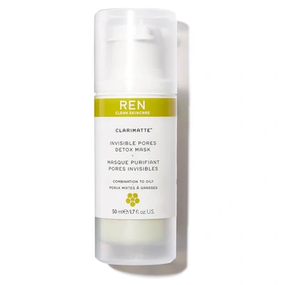 Ren Clean Skincare Clarimatte Invisible Pores Detox Mask 50ml