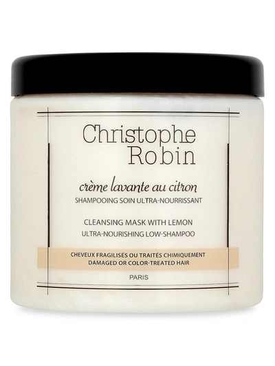 Christophe Robin Cleansing Mask With Lemon (16.9 Oz.) In Yellow