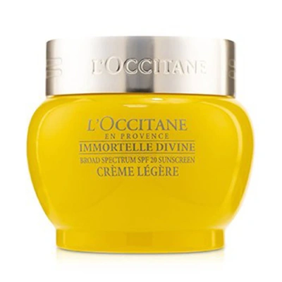 L'occitane Immortelle Divine Light Cream Spf 20 (net Wt. 1.7 Oz.) In Beige