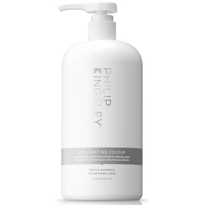 Philip Kingsley No Scent No Colour Gentle Shampoo 1000ml (worth $128) In White