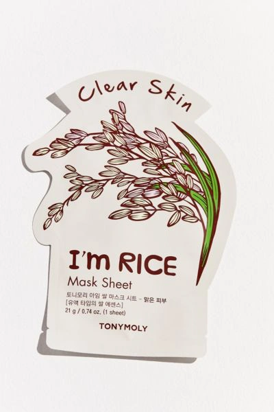 Tonymoly I'm Real Sheet Mask In Rice At Urban Outfitters In Rice