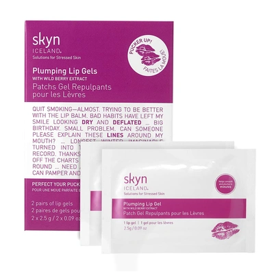 Skyn Iceland Plumping Lip Gels With Wild Berry Extract (2 Pack)
