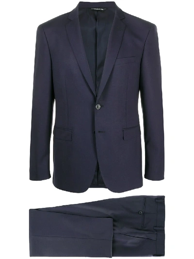 Tonello Single-breasted Two-piece Suit In Blue
