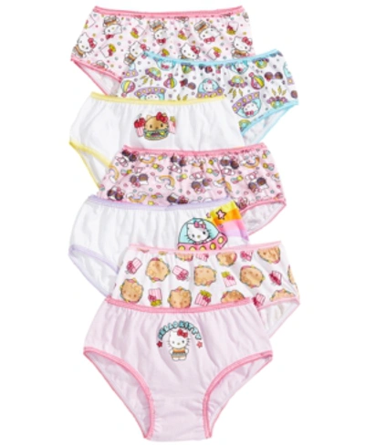 Disney Kids' Hello Kitty 7-pack Cotton Underwear, Little Girls & Big Girls