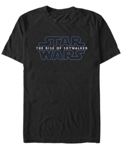 Star Wars Men's Rise Of Skywalker Simple Galaxy T-shirt In Black