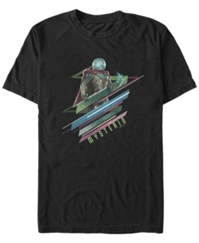 Marvel Men's Spider-man Far From Home Mysterio, Short Sleeve T-shirt In Black