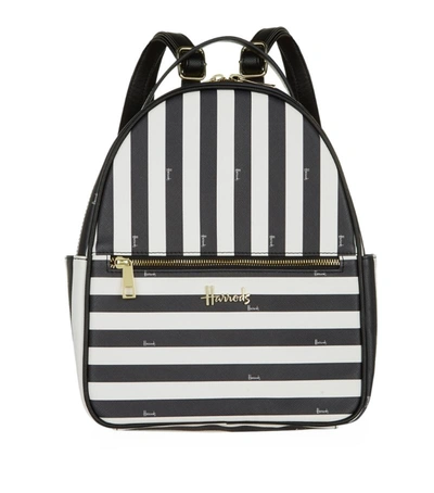 Harrods Boutique Multi Stripe Backpack