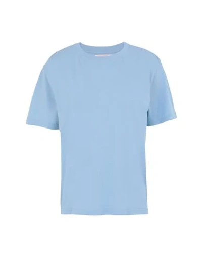 Jeanerica T-shirts In Sky Blue